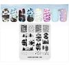 KADS Nail Stamping Plate Coconut Tree Nature Template Image Design Plates for Nail Art Decoration and DIY Nail Art (NA028)