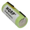 HQRP 42mm Long Battery Compatible with Braun 5000, 3745, 3761, 3762, 5000 Toothbrush Repair 2000mAh Professional Care Triumph Sanyo 346 Sanyo346