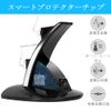 Megadream PS4 Controller Charging Stand, PS4 / PS4 Pro / PS4 Slim Controller Charger, USB Fast Charging, LED Indicator Light Included, Charge 2 Devices Simultaneously