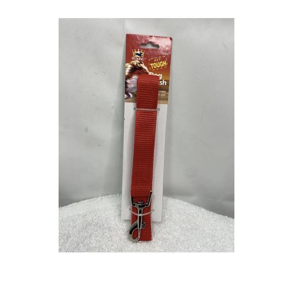 Petking 48" Weather Resistant Pet Tough Keeps Dog At Your Side Red Dog Leash