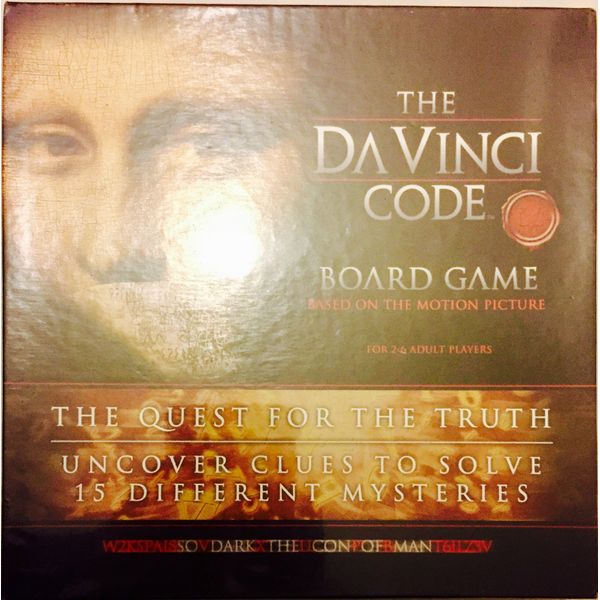 Mega Brands Da Vinci Code Board Game