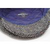 Borges & Scott The Galway – Irish Tweed Flat Cap - Pebble Herringbone - Medium (57-60cm)