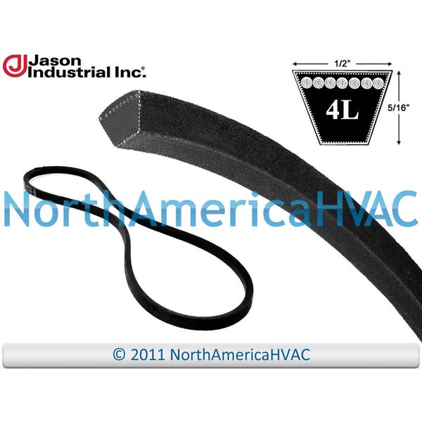 Industrial V-Belt fits Steiner Gates Stens # 81a158 68158 248-158 | 1/2" x 160"