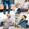 Wireless Control Heated Vibration Knee Massager Brace Joint Pain Relief Machine