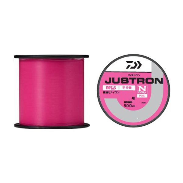 DAIWA 3-500 JUSTRON BOBBIN/NYLON LINE PINK