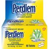 Perdiem Constipation Relief Laxative Tablets 15mg 60 Ct Each - Pack of 4