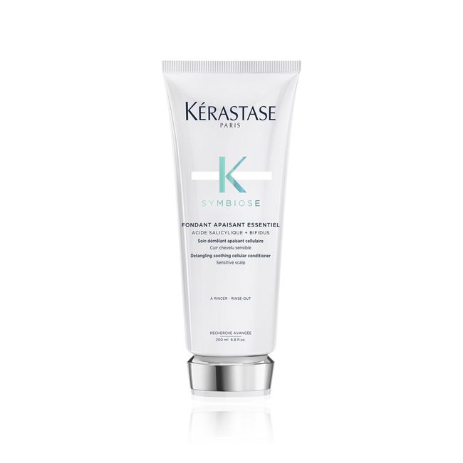 KERASTASE Symbiose Soothing Conditioner, Apaisant Essentiel | For Sensitive Scalp & Dandruff-Prone Hair | Soothes & Hydrates Dry Hair & Scalp | Silicone-Free | 6.8 Fl Oz