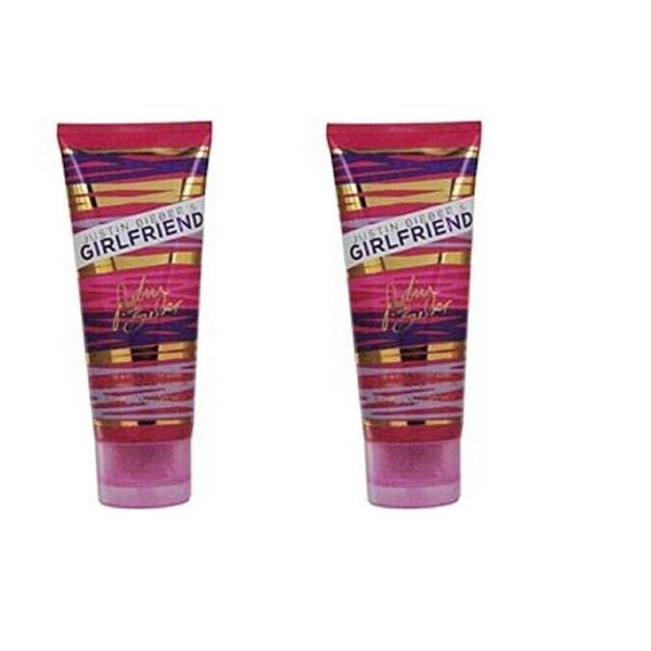 2-PACK Justin Bieber's GIRLFRIEND Be With Me BODY WASH 3.4 oz ea