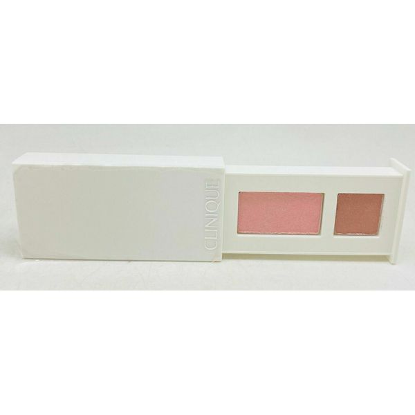 CLINIQUE All About Eye Shadow Duo MINI in "STRAWBERRY FUDGE" (.04oz/1.3gm)
