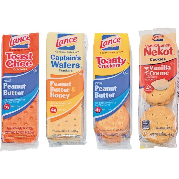 Lance Crackers/Cookies Snack Packs, 1.4 oz.-1.65 oz., Assorted (40625)