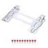 PATIKIL Air Conditioner Wall Mount Bracket, Indoor Internal Unit Universal Hanging Plate Hook Support Bracket Board Adjustable for HVAC