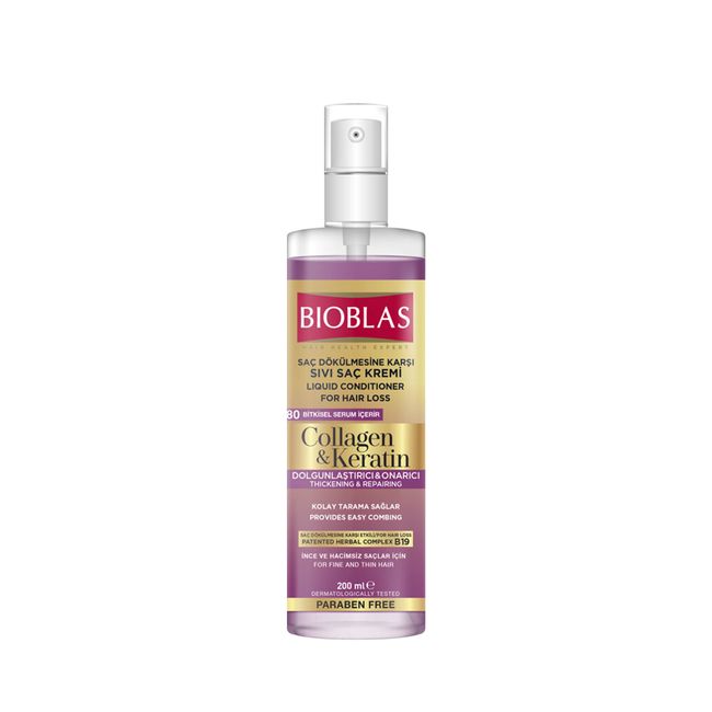 Bioblas Sıvı Saç Kremi Kolajen + Keratin 200ml