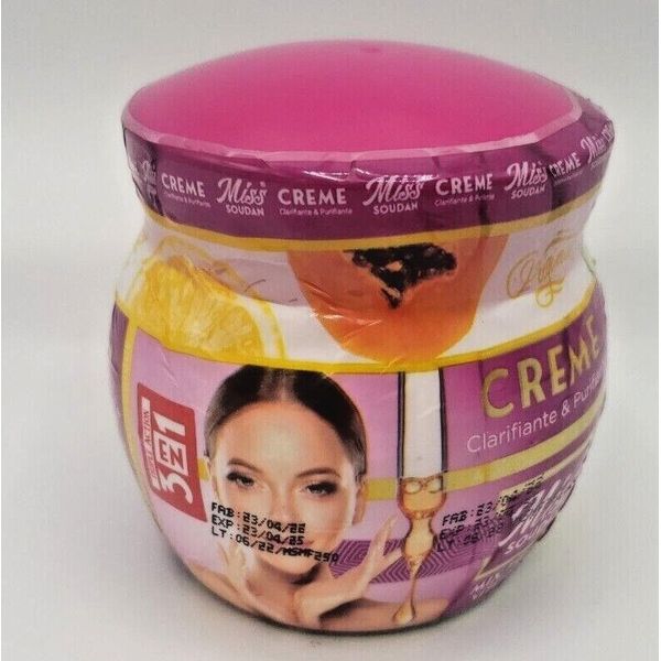 MISS SOUDAN CREME CLARIFIANTE & PURIFIANTE ANTI-TACHES MIX FRUITS VITAMINE 250g