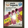 Pure Organic 28 Layered Fruit Bars Variety Pack Pineapple Passionfruit Strawbery