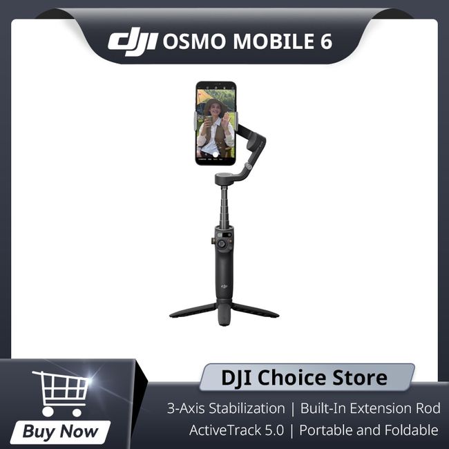 DJI Osmo Mobile 6 OM 6 Handheld Gimbal 3-Axis Stabilization