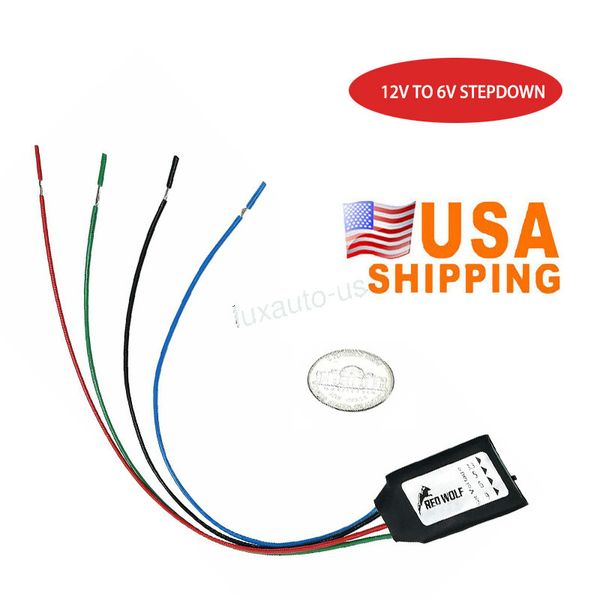 12V to 6V Stepdown Voltage Converter Regulator For Backup Camera Radio Power