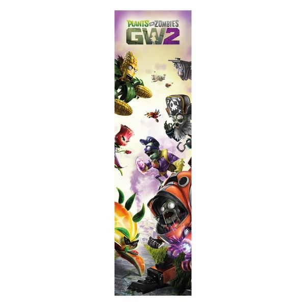 Plants vs. Zombies Garden Warfare 2 Wall Decal: GW2 Plants + Zombies Tall Vertical Graphic (3.25 in x 12 in)