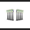 Philips Sonicare Replacement Brush, Diamond Clean, Normal (8, Black)