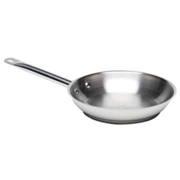 Genware 1520-00 Fry Pan, 20 cm Diameter, Silver