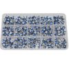 300 Pieces 15 Value 100 Ohm 2M Ohm Trimpot Variable Resistor 6 mm Potentiometer Assortment Kit