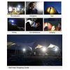 12W Rechargeable LED Bulbs 4 Pack