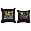 The Vast Lutheran Conspiracy To Help Those Around Us Throw Pillow