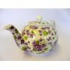 2 Cup teapot in Violet Chintz Design for The Abbeydale Collection