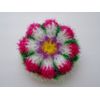 Dish Scrubby 2 Pack Scrubber Reusable Cloth Dish Washing Sponge(Flowers)