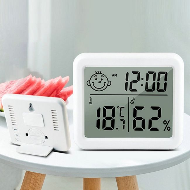 Digital Temperature Humidity Meter Home Indoor Electronic