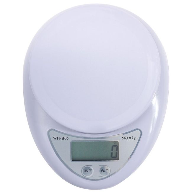 1 Pcs 5kg/1g Portable Digital Scale LED Electronic Scales Food Balance  Measuring Weight Kitchen LED Electronic Scales