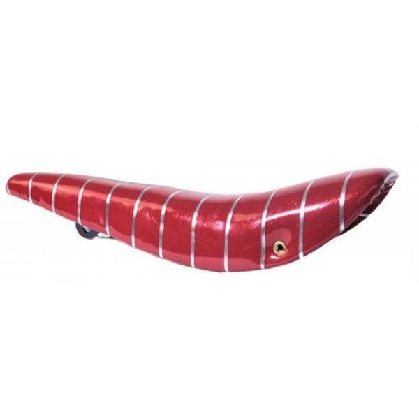 Classic Cycle Banana Saddle Sparkling Red
