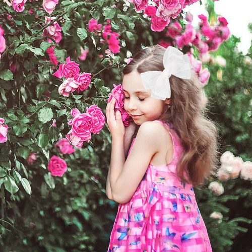 5.5-Inch Organza Double Hair Bows Alligator Clips Hair Accessories for Girls Toddler Kids Children Teens -White