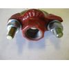 MUELLER Service Saddle Single Bolt 2" (2.35-2.50 OD) x 1" NPT Threaded Outlet