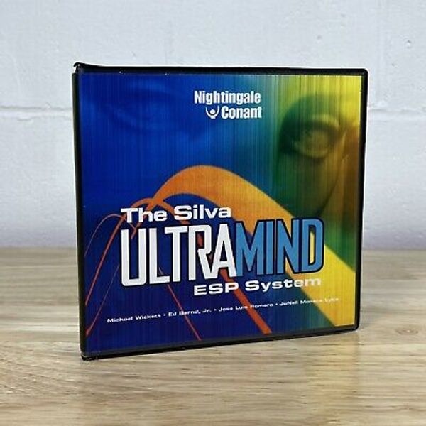 The Silva Ultramind ESP System Michael Wickett 9 Audio CD Set + Workbook CD-ROM