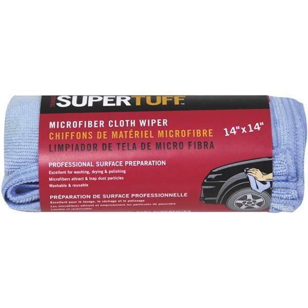 (3)-Trimaco SuperTuff 14 In. Square Microfiber Cleaning Cloth (3 Pk) Model: 1082