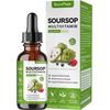 Soursop Multivitamin Liquid Drops 60ml | Organic Leaf Extract & Bitters Oil