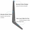 20 Pcs 6" x 8" inch Utility Metal Wall Shelf Corner Bracket Support Gray