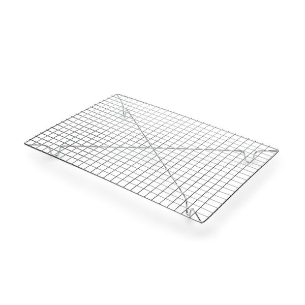 Fox Run Rectangular Cooling Rack, Iron/Chrome, 10-Inch x 14-Inch