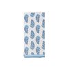 Mud Pie Blooms Blue Block Towel; 26" x 16 1/2"