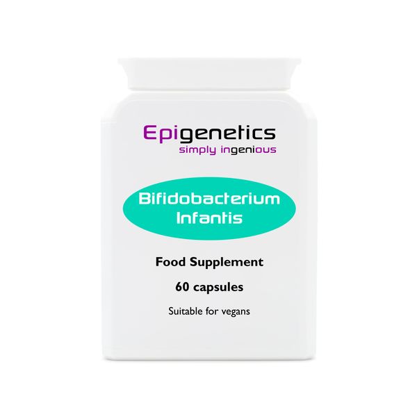 Bifidobacterium Infantis | 5 Billion CFU Probiotic + Jerusalem Artichoke Prebiotic (Inulin) | 60 Vegan Delayed Release Capsules UK Made | 2 Month Supply