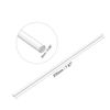sourcing map 3mmx200mm Transparent Clear Solid Acrylic Round Rod PMMA Bar 4pcs