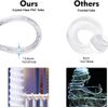 Brizled 18ft 216 LED Rope Lights, 120V ETL Listed Plugin Cool White 