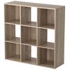 9-Cube Storage Shelves Open&Close Bookshelf Closet Organizer Cubes Rack Cabinet
