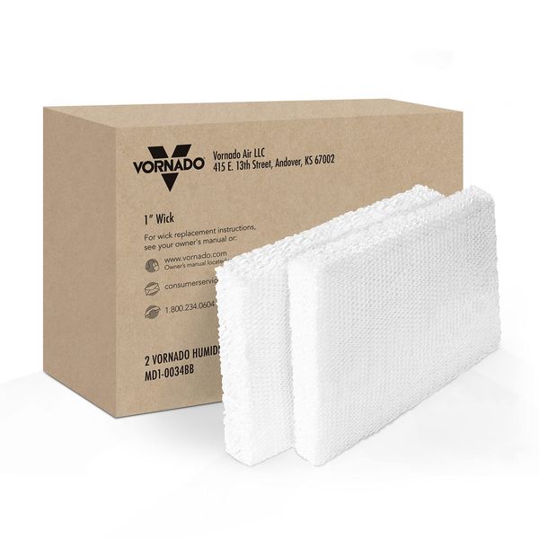 Vornado MD1-0034 Replacement Humidifier Wick (2-Pack)