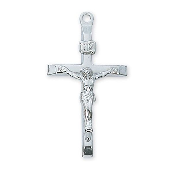 (L9081) SS CRUCIFIX 20 CHAIN & BOX"