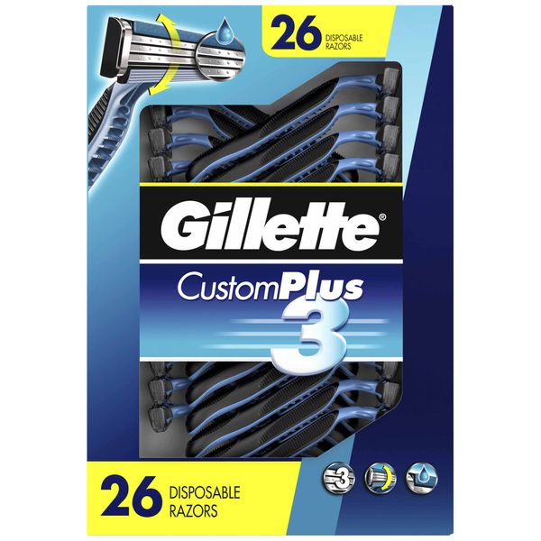 Gillette Men's Shaver Set, Razor Sharpener, 26 Pieces