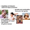 Elastic Hair Scrunchies 80pcs (Multicolor_A)