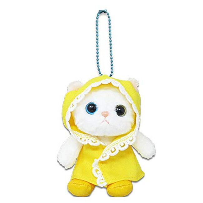 Chu Chu Cat Costume Mascot Pretend Rain Yellow [035768]