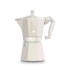 Bialetti Mocha Exclusive Cream for 6 Cups, Direct Fire (Coffee Maker, Espresso Maker, Makinetta)