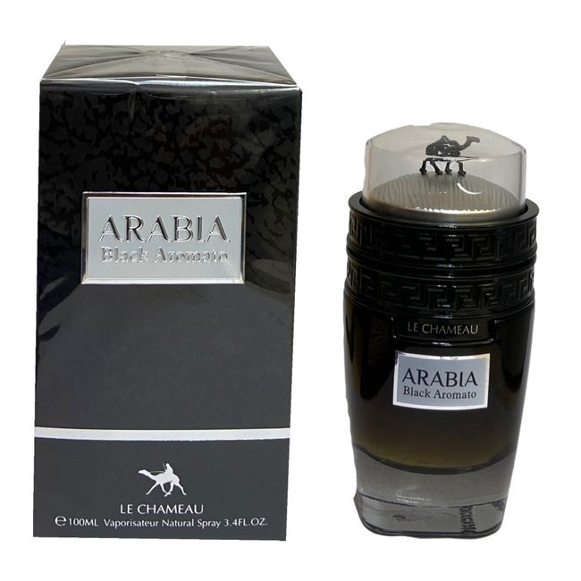 Arabia Black Aromato by Le Chameau EDP for Him 3.4 FL OZ.